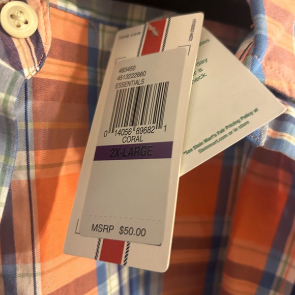 NWT IZOD SHIRT - Picture 3 of 3